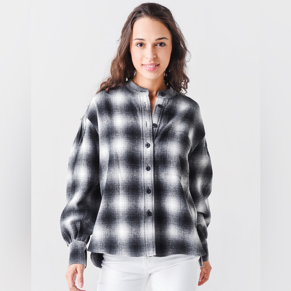 Rebecca Minkoff Nellie Shirt/Shacket, Size: Large